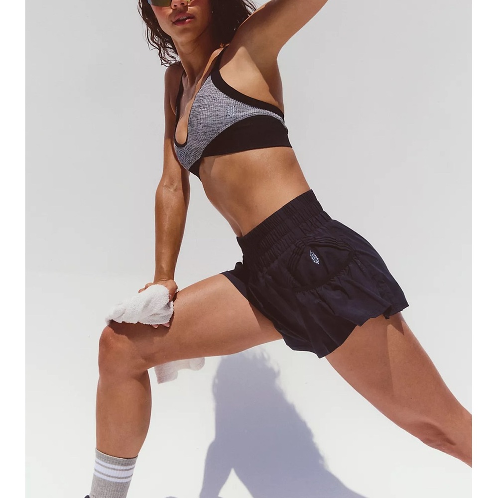 FP Movement Black Get Your Flirt On Shorts. Size S.